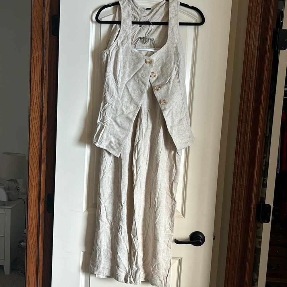 Linen Two Piece Set